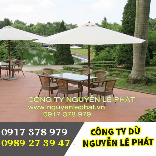 Bán Dù Che Nắng Ngoài Trời Khu Du Lịch Bãi Biển Resort tại Phan Thiết