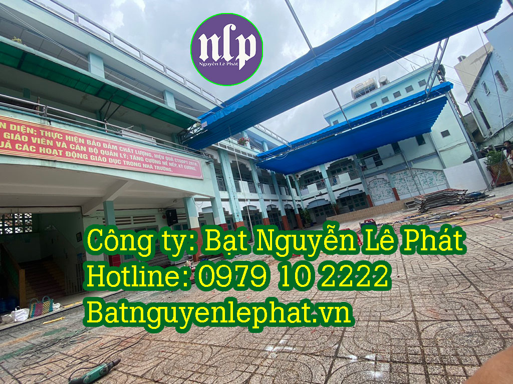 Mái bạt xếp lượn sóng - 0979102222