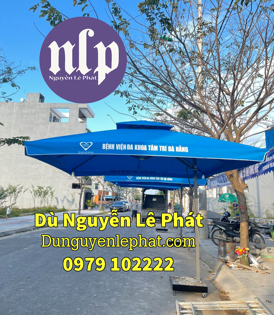 Dù lệch tâm Nha Trang