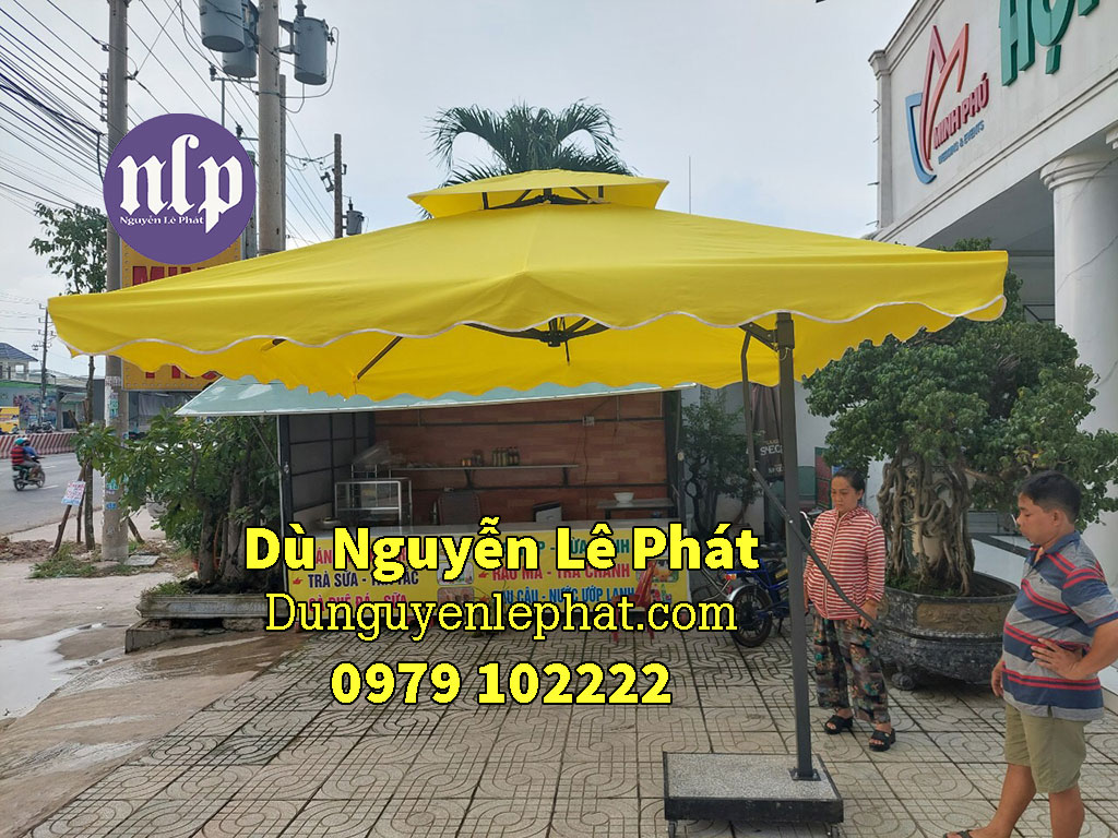 Dù lệch tâm Nha Trang