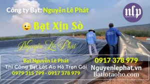 Bạt nhựa Đen HDPE
