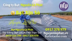 Bạt Lót Hồ Chứa Nước Nuôi Cá Bến Tre