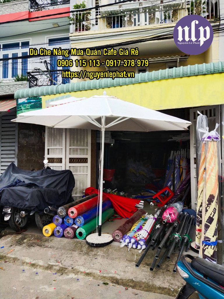 Chuyên cung cấp Dù cafe, dù quán cafe, dù che quán cafe, dù che nắng quán cafe giá rẻ