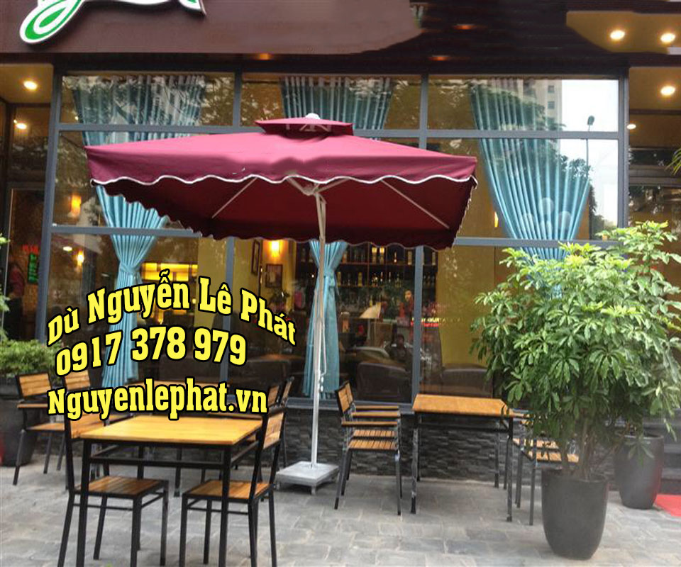 Địa Chỉ Bán Dù Che Nắng Quán Cafe Ngoài Trời tại Biên Hòa Đồng Nai