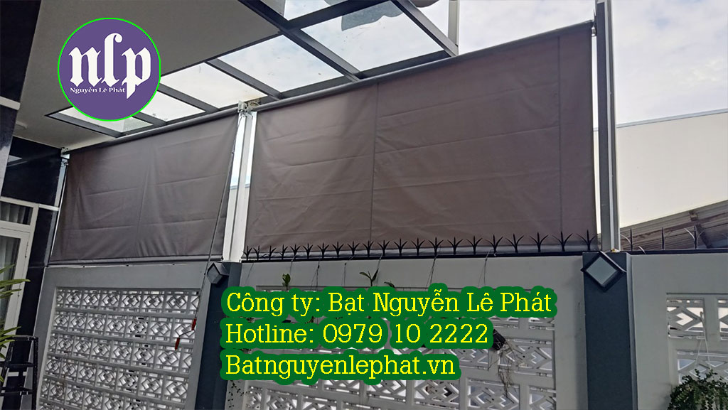 Bạt che nắng mưa tự cuốn ngoài trời tphcm - 0979102222