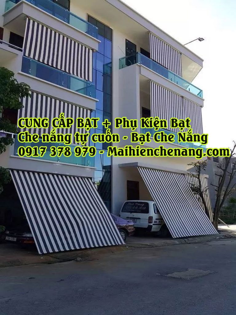 Đại lý sản xuất và bán bạt che nắng mưa tại Hà Nội , Bạt che nắng tự cuốn, giá bạt che nắng tự cuốn tốt nhất tại Hà Nội