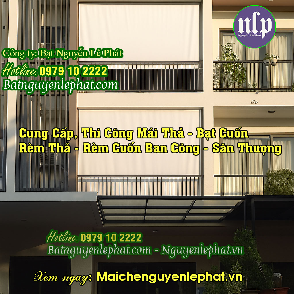 Bạt kéo di động ngoài trời Nhơn Trạch