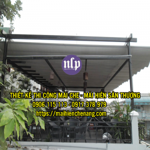 Mái che xếp, mái hiên di động Biên Hòa Đồng Nai giá rẻ