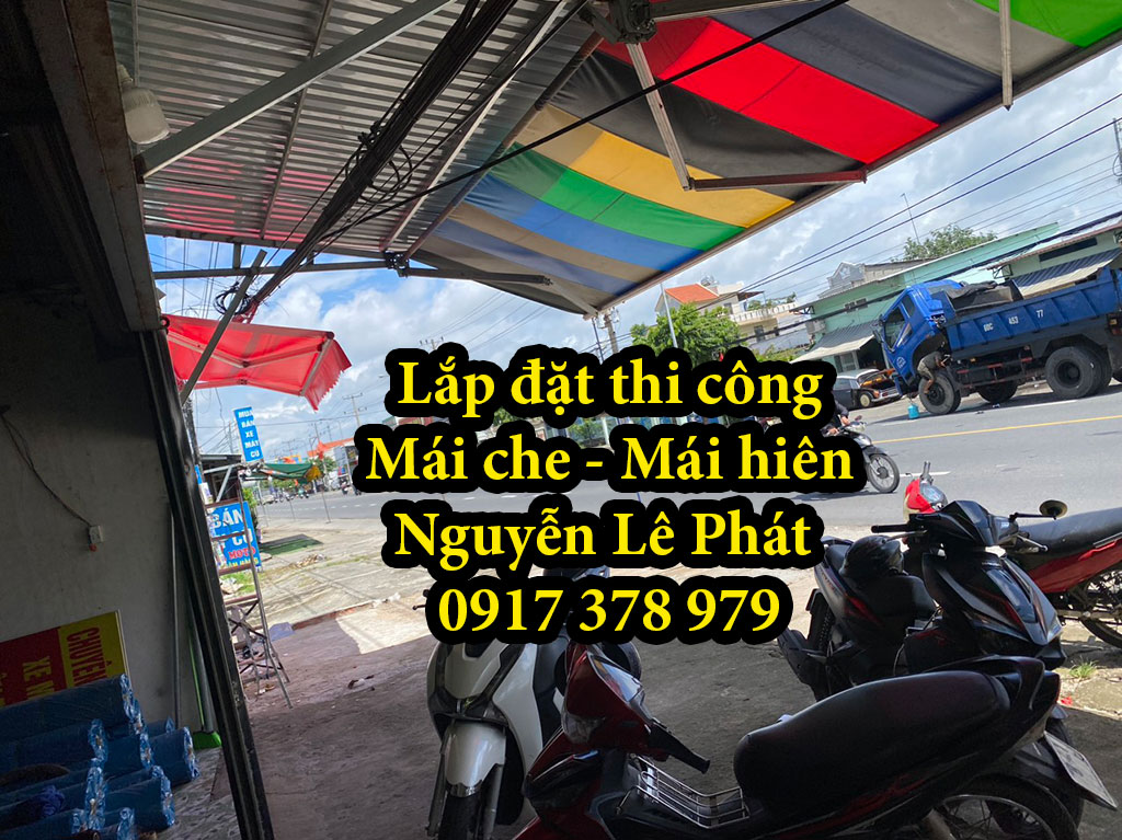 Lắp đặt mái che