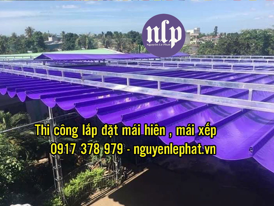 Lắp Đặt Mái Xếp Di Động, Mái Hiên Che Nắng Mưa Tại Bến Tre Lắp Đặt Mái Xếp Di Động, Mái Hiên Che Nắng Mưa Tại Bến Tre