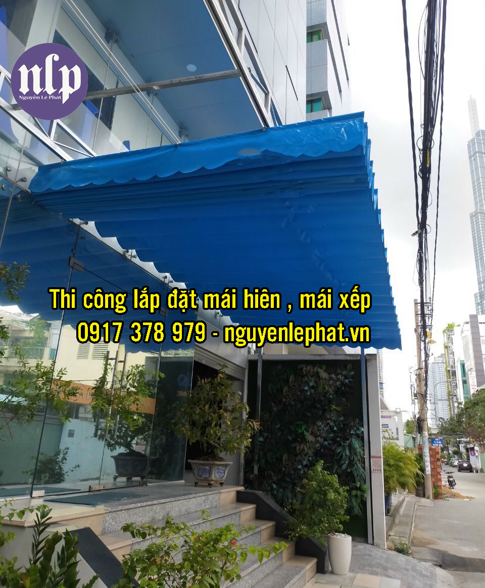 Lắp Đặt Mái Xếp Di Động, Mái Hiên Che Nắng Mưa Tại Bến Tre Lắp Đặt Mái Xếp Di Động, Mái Hiên Che Nắng Mưa Tại Bến Tre