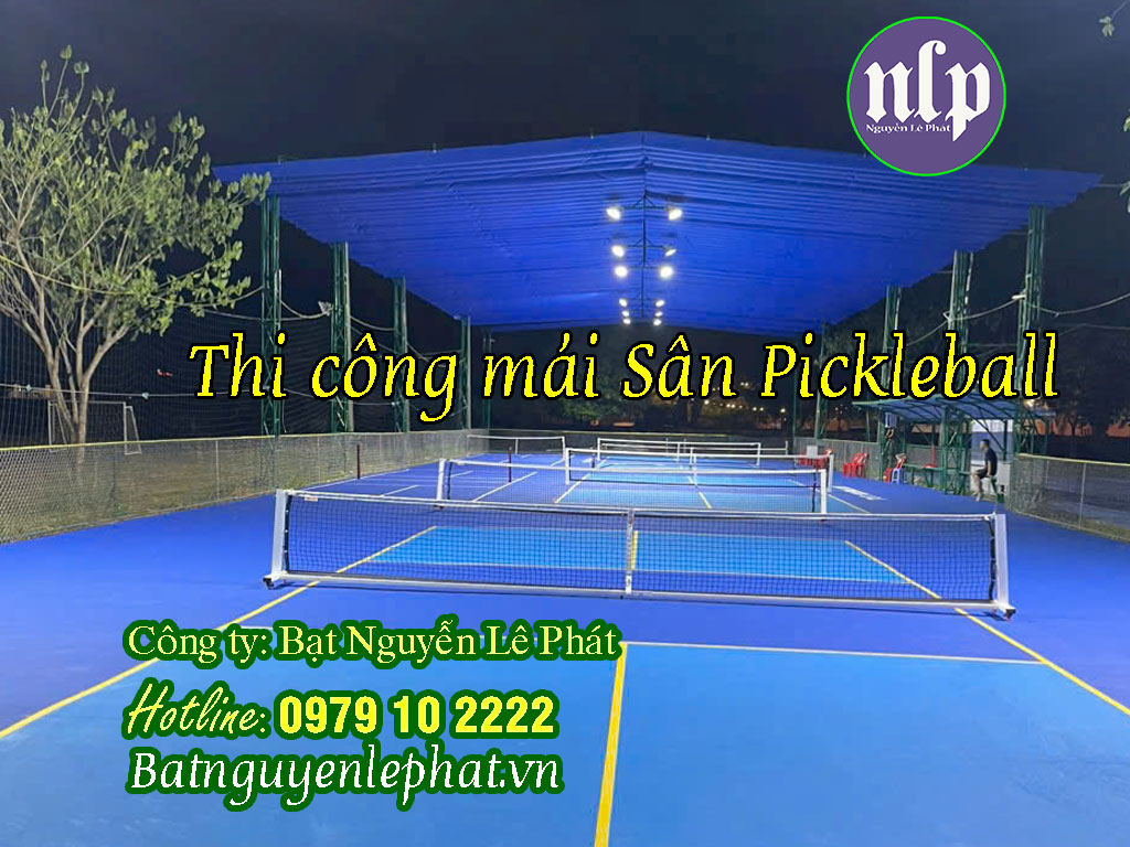 Mái che sân Pickleball tennis