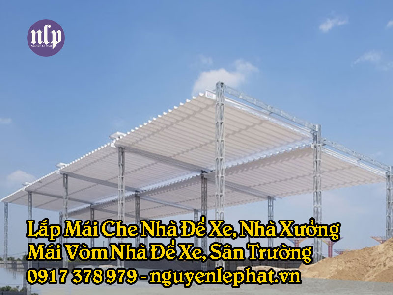 Mẫu mái che để xe ô tô đẹp mới nhất | Mái hiên giá rẻ