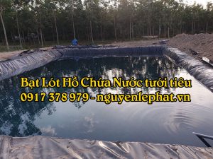 Bạt Lót Hồ Chứa Nước HDPE Giá Rẻ, Hầm Biogas lót bạt HDPE