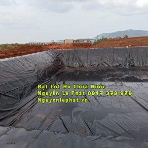 Bạt lót hồ chứa nước tưới cây