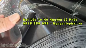 Bạt Lót Hồ Chứa Nước Nuôi Tôm Cá Phan Thiết