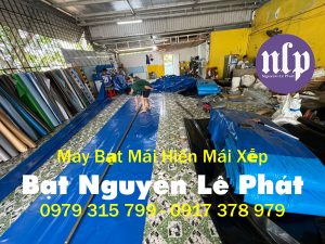 Xưởng Giá Công May Ép Bạt Mái Hiên Mái Xếp, May Bạt Kéo Di Động Tại Bình Phước