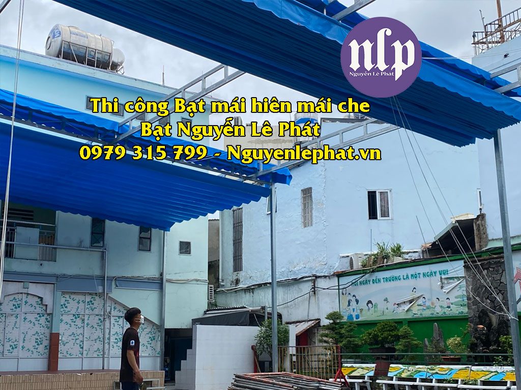 Lắp Đặt Mái Xếp Mái Che Nắng Mưa Bàu Bàng