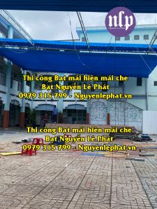 Lắp Đặt Mái Hiên Mái Xếp Bạt Kéo Che Nắng Ngoài Trời Bến Cát