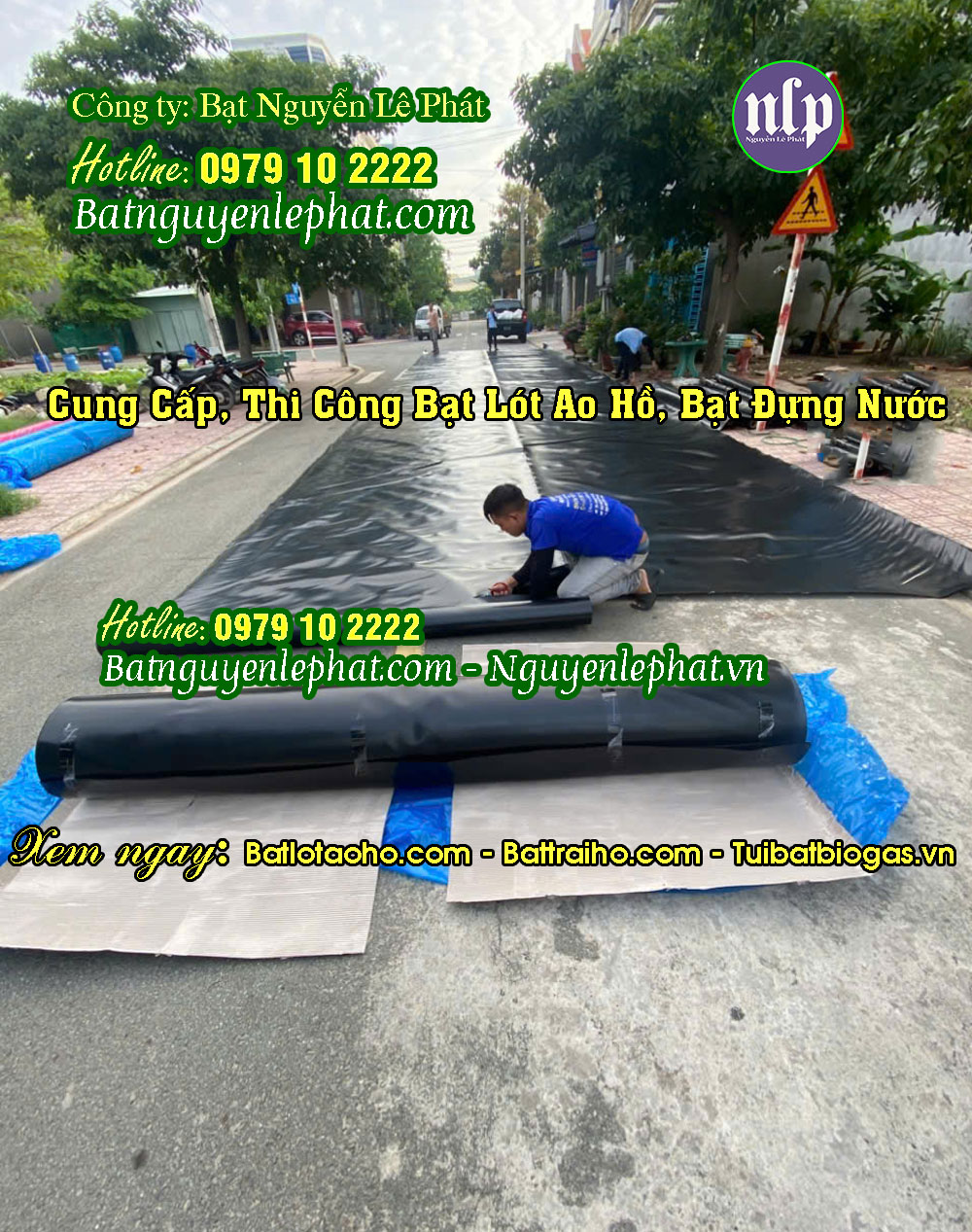 Bạt nhựa HDPE lót ao tôm