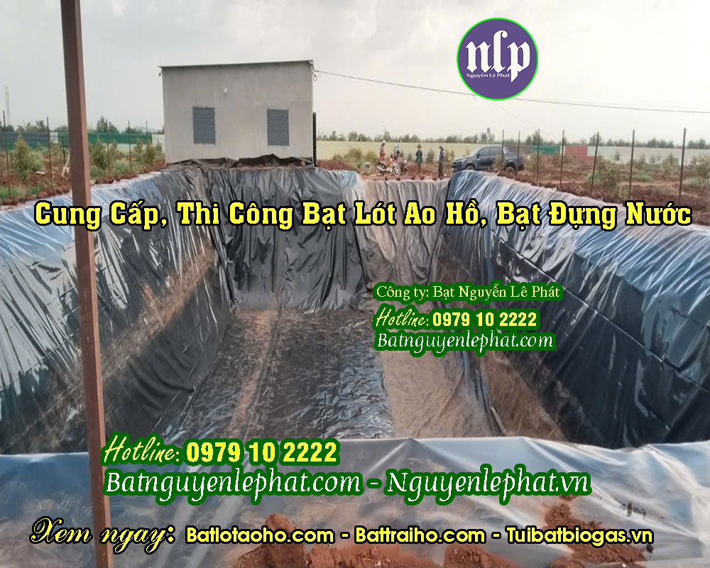 Bạt Nhựa HDPE Lót Ao Hồ Chứa Nước Tưới Tại Tân Uyên Bạt Nhựa HDPE Lót Ao Hồ Chứa Nước Tưới Tại Tân Uyên