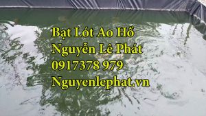 bạt nhựa hdpe lót ao hồ nuôi cá rô, nuôi ốc ếch