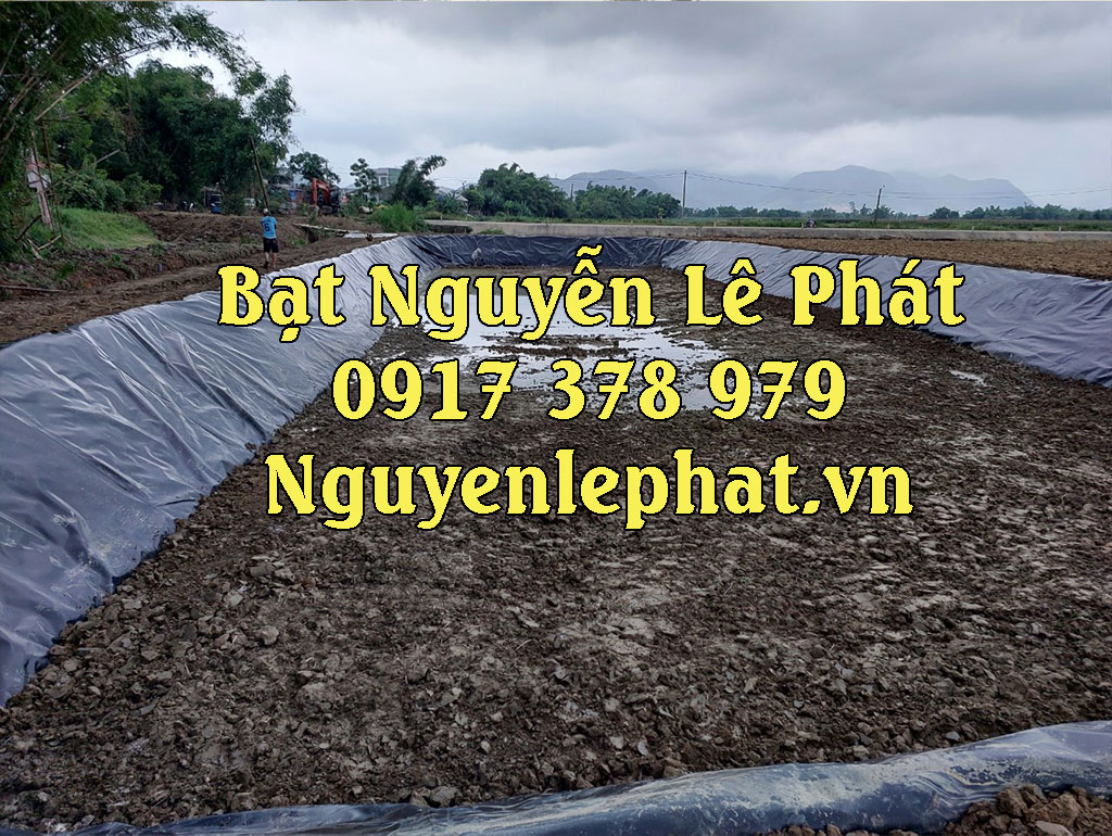 Bạt lót ao hồ tại Quãng Trị