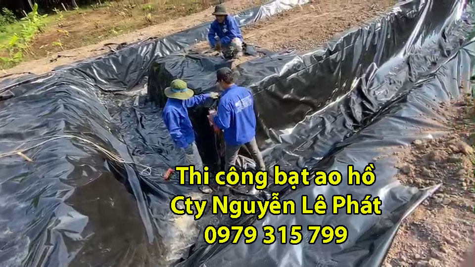 Bạt lót hồ nuôi cá