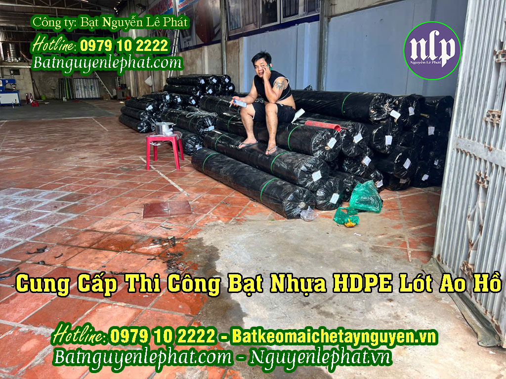 Cung cấp bạt lót ao hồ đủ chuẩn DEM Cung cấp bạt lót ao hồ đủ chuẩn DEM