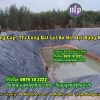 Thi công bạt lót ao hồ chứa nước HDPE
