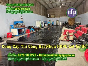 Cung cấp bạt lót hồ tại Dầu Tiếng