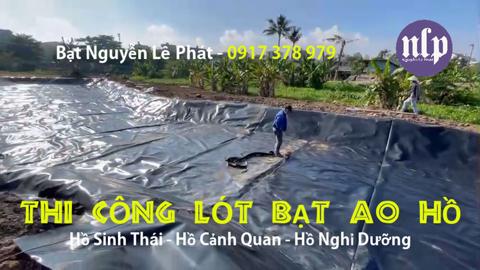 Bạt lót hồ nuôi cá Bảo Lộc