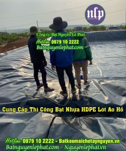 Cung cấp bạt nhựa HDPE lót hồ