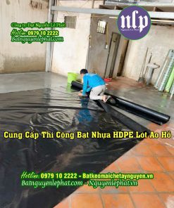 Bạt Lót Ao Hồ Chứa Nước Nuôi Cá Tôm Tại Tỉnh Đồng Tháp