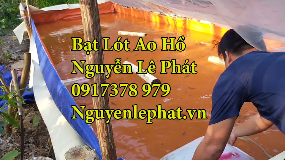 bạt nhựa lót ao hô không thấm nước