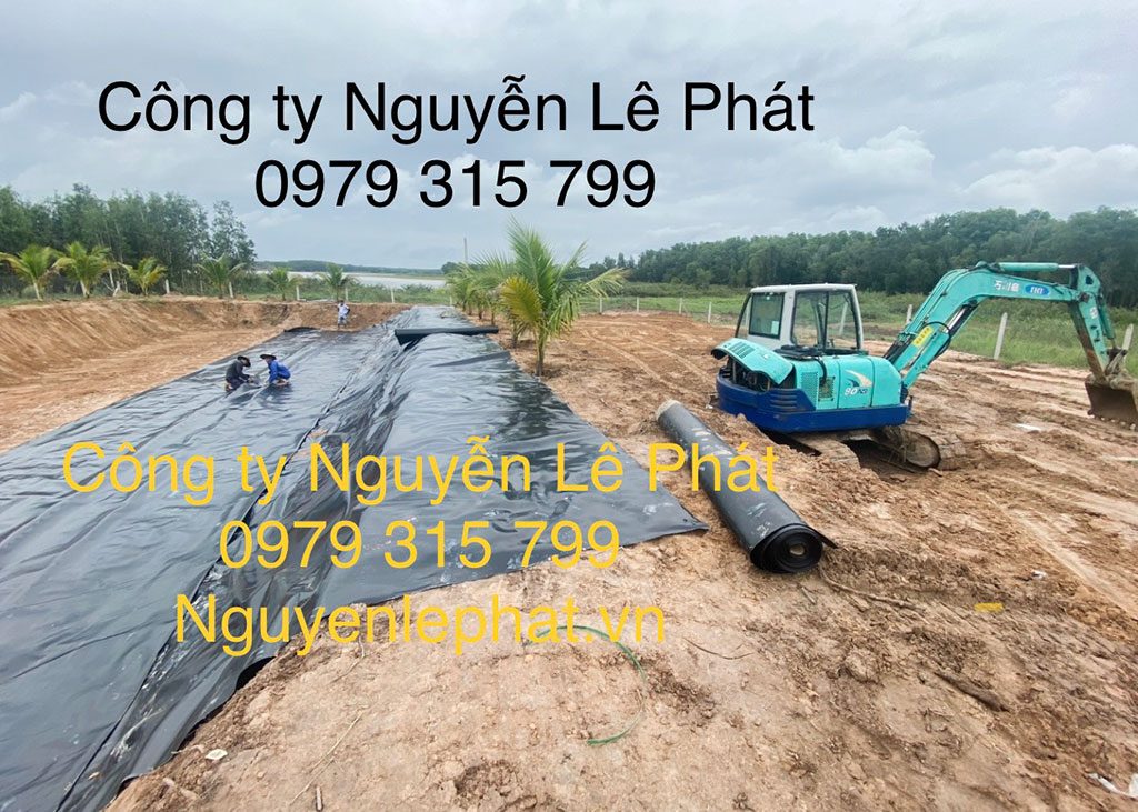 Bạt Nhựa HDPE chống thấm hồ chứa nước Vũng Tàu