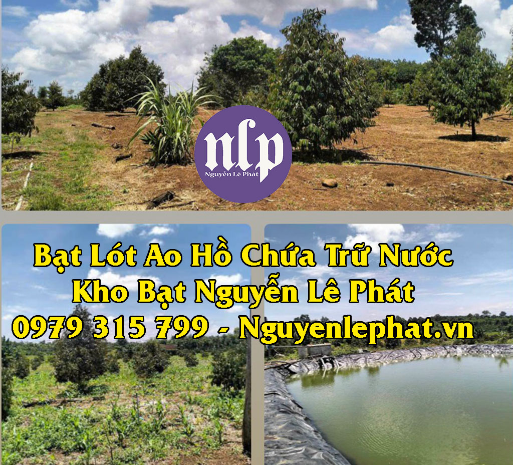 Bạt lót hồ chứa nước