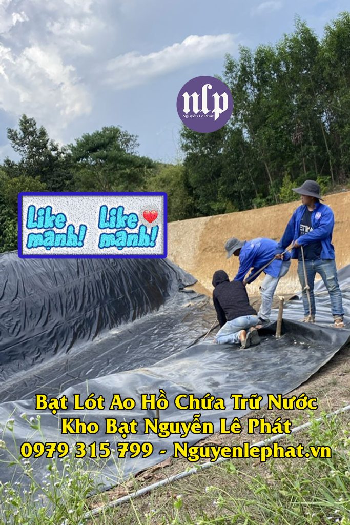 Bạt Lót Hồ Chứa Nước Nuôi Cá Bến Tre