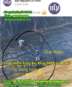 Bạt Nhựa HDPE Lót Ao Hồ Tại Bạc Liêu Đủ Chuẩn DEM