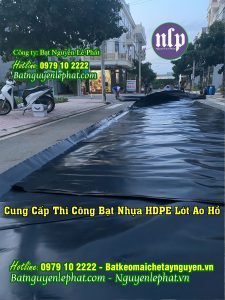 Cung Cấp Bạt Nhựa HDPE Lót Ao Hồ Tại Tỉnh Đồng Tháp
