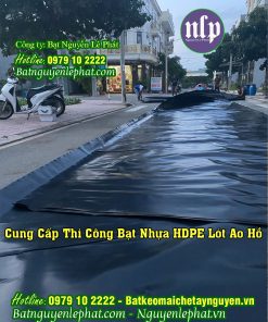 Cung Cấp Bạt Nhựa HDPE Lót Ao Hồ Tại Tỉnh Đồng Tháp