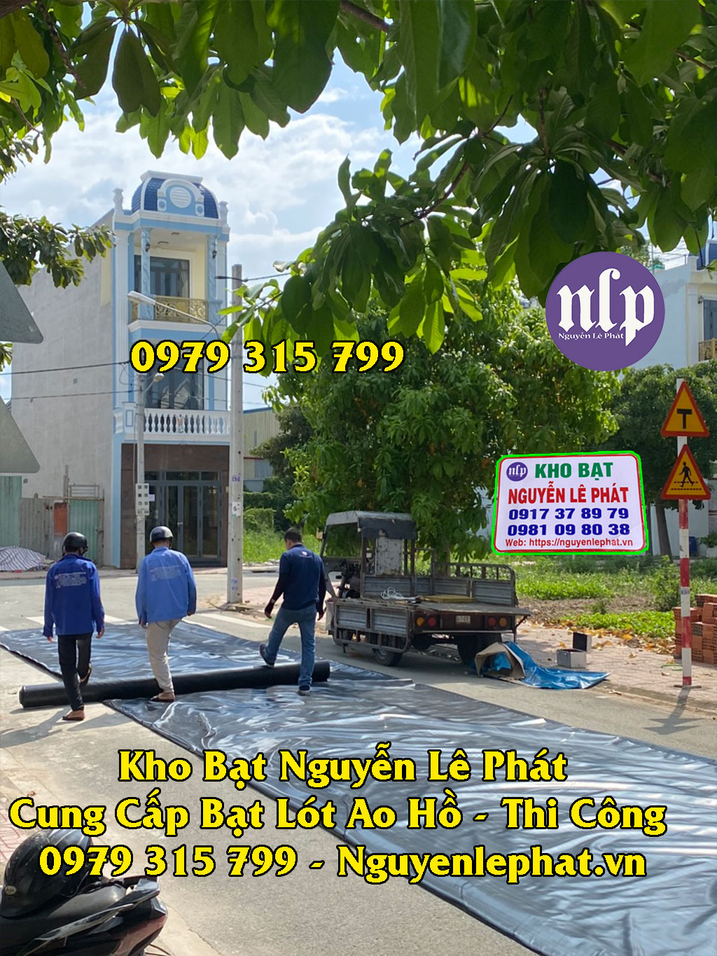 bạt chứa chứa nước Trà Vinh