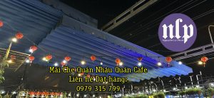 Thay bạt mái che, mái bạt kéo, mái che xếp di động giá rẻ.