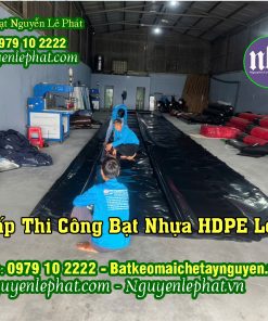 Bạt Nhựa HDPE Lót Hồ Bờ Ao Nuôi Cá Tại Dầu Tiếng