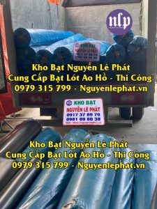 Bạt Lót Hồ Chứa Nước Nuôi Cá Bến Tre