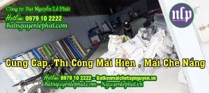 May Ép Bạt Mái Hiên Mái Xếp , Bạt Kéo Di Động Tại Phú Quốc , Kiên Giang
