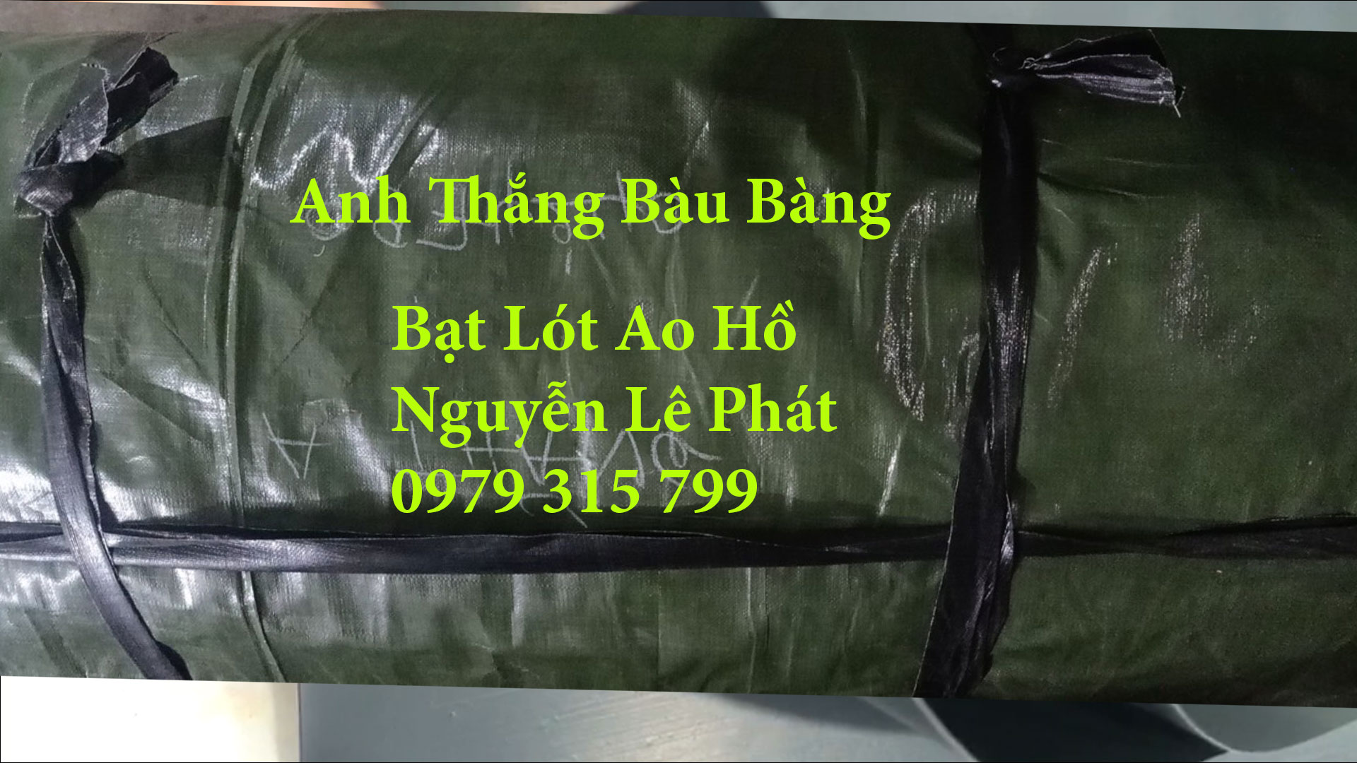 Bạt lót ao hồ chứa nước nuôi cá ốc Bàu Bàng Bạt lót ao hồ chứa nước nuôi cá ốc Bàu Bàng