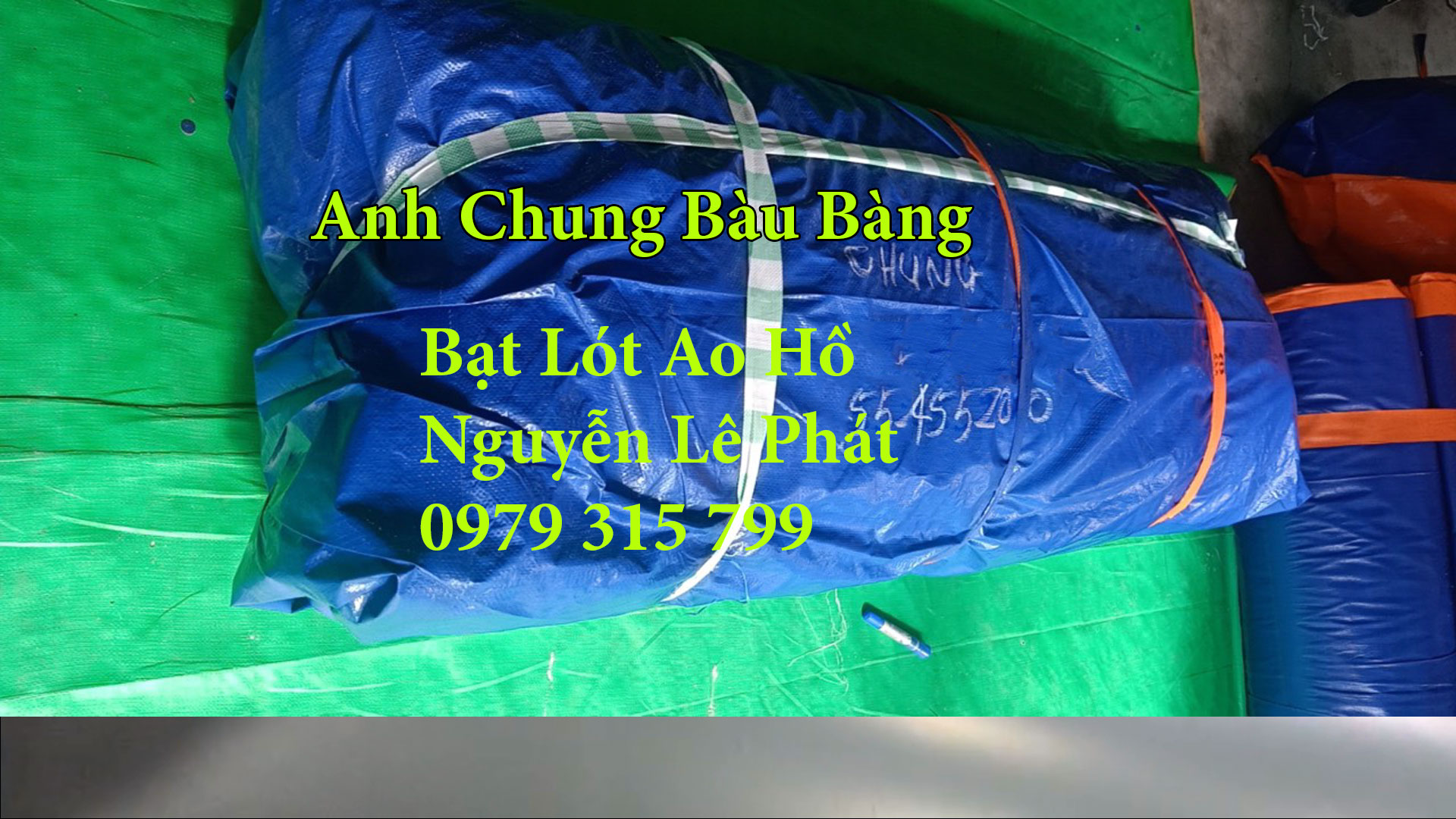 Bạt lót hồ chứa nước Bàu Bàng Bạt lót hồ chứa nước Bàu Bàng