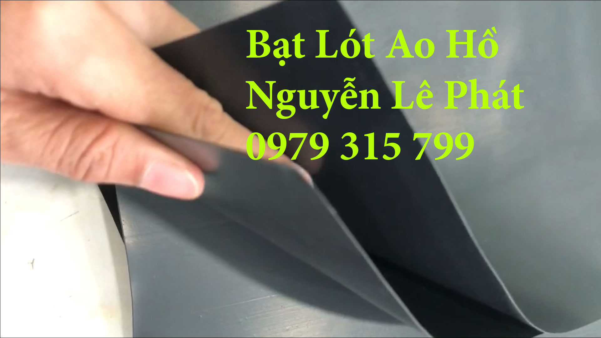 Bạt nhựa HDPE lót ao hồ chống thấm Long An