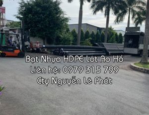 Bạt Lót Ao Hồ Chứa Nước Nuôi Cá Tại Đồng Xoài